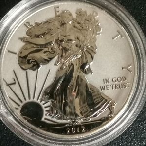 2012 reverse proof Silver eagle